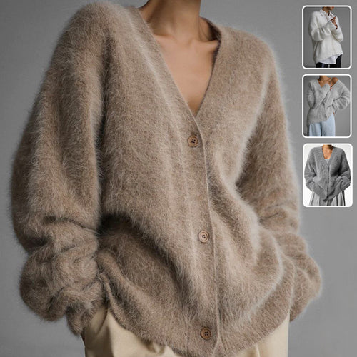 Women’s Knitted Button Cardigan