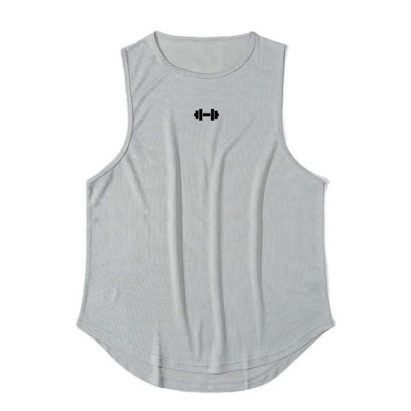 Men's Quick-Dry Gym Tank Top – Sleeveless Fitness Vest