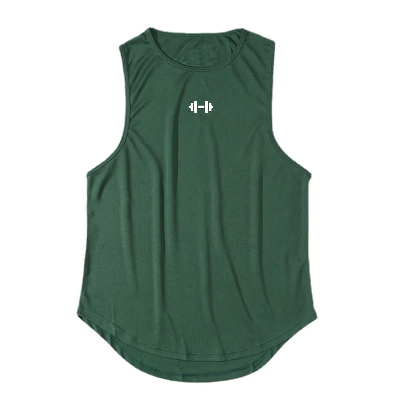 Men's Quick-Dry Gym Tank Top – Sleeveless Fitness Vest