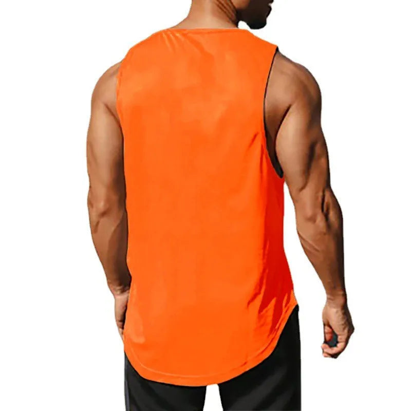 Men's Quick-Dry Gym Tank Top – Sleeveless Fitness Vest