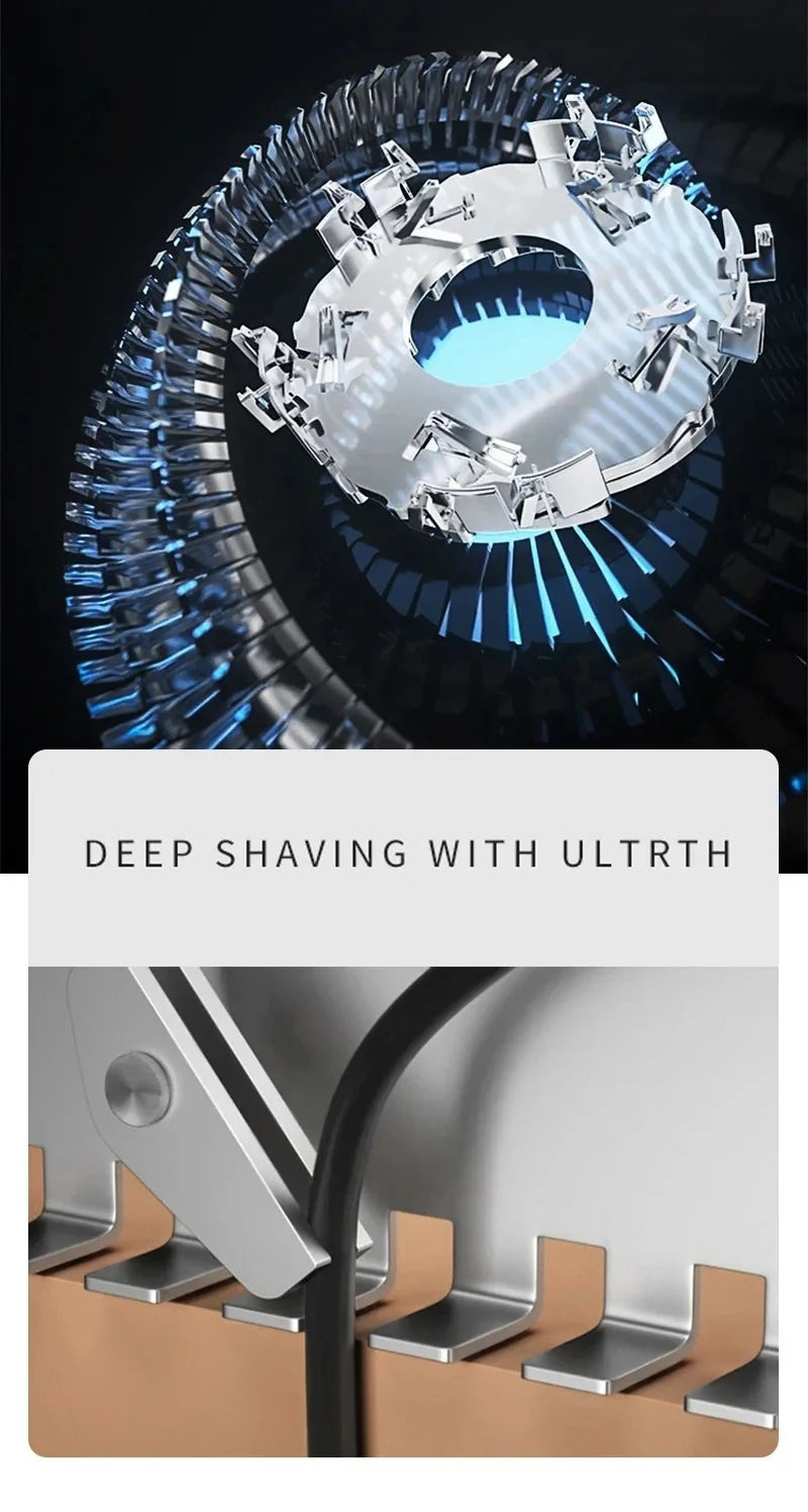 Shaver Bear Intelligent Wet/Dry Beard Trimmer Razor