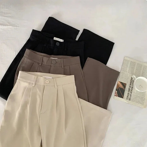 High Waist Women’s Office Suit Pants