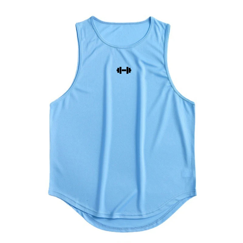 Men's Quick-Dry Gym Tank Top – Sleeveless Fitness Vest