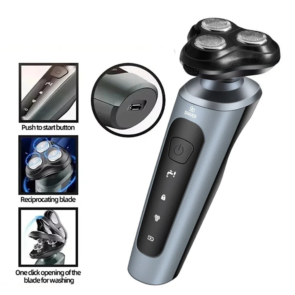 Shaver Bear Intelligent Wet/Dry Beard Trimmer Razor