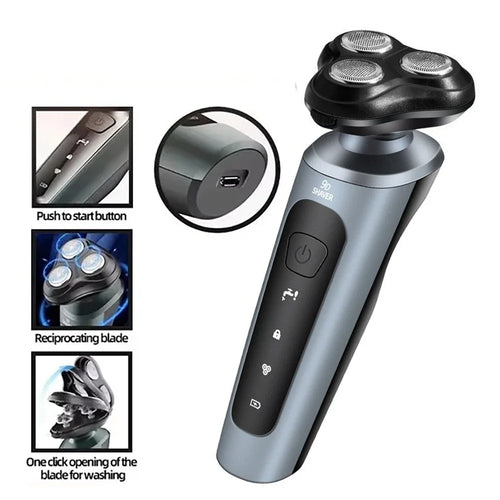 Shaver Bear Intelligent Wet/Dry Beard Trimmer Razor