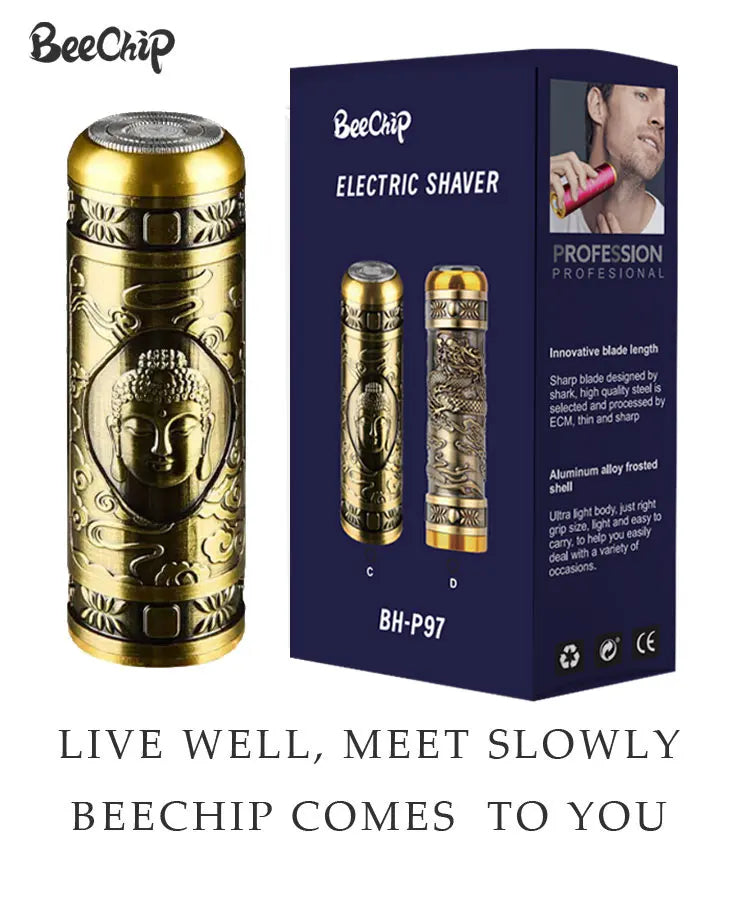 Mini Electric Razor for Men – Waterproof & Irritation-Free
