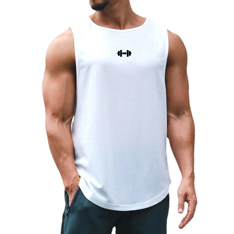 Men's Quick-Dry Gym Tank Top – Sleeveless Fitness Vest